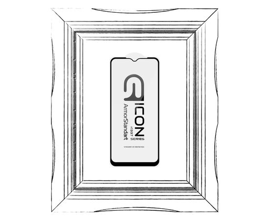 Скло захисне Armorstandart Icon Xiaomi Redmi A2 Black (ARM66572), зображення 3
