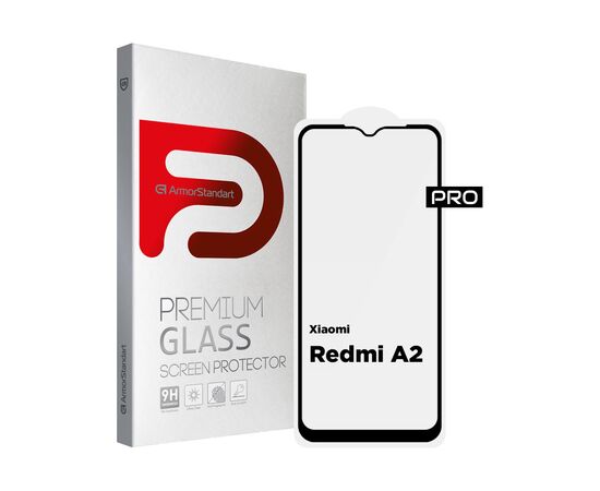 Стекло защитное Armorstandart Pro Xiaomi Redmi A2 Black (ARM66569)