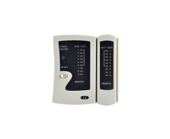 Тестер кабельний RJ45, RJ11 Cor-X (UA-3093), зображення 3 Тестер кабельний RJ45, RJ11 Cor-X (UA-3093), зображення 3