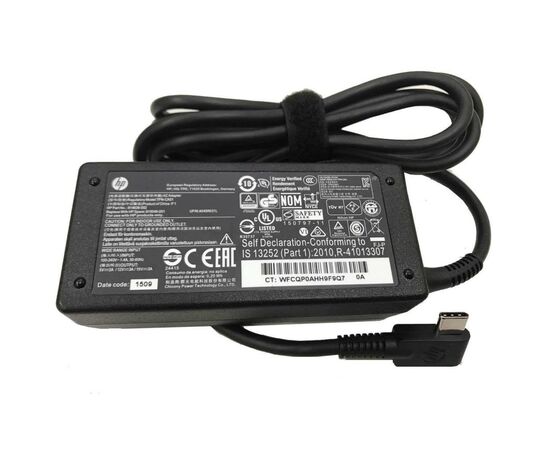 Блок питания к ноутбуку HP 45W 15V, Type-C (TPN-CA01)