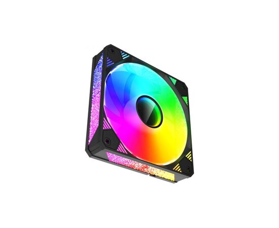 Кулер для корпуса Zezzio ZF-B120 COLORFUL, изображение 2 Кулер для корпуса Zezzio ZF-B120 COLORFUL, изображение 2