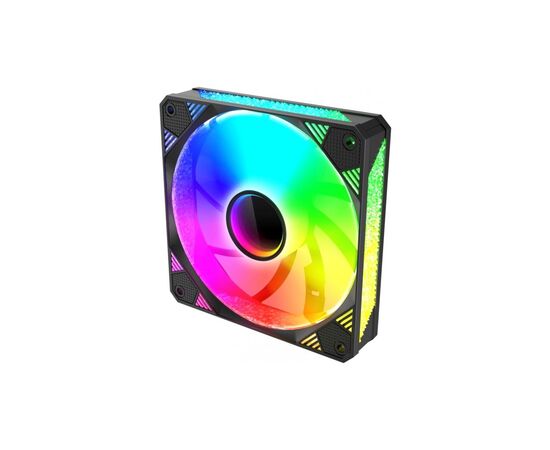 Кулер для корпуса Zezzio ZF-B120 COLORFUL, изображение 4 Кулер для корпуса Zezzio ZF-B120 COLORFUL, изображение 4