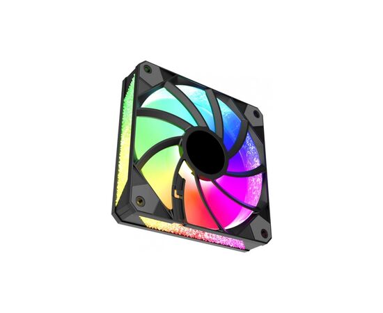 Кулер для корпуса Zezzio ZF-B120 COLORFUL, изображение 5 Кулер для корпуса Zezzio ZF-B120 COLORFUL, изображение 5