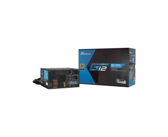 Блок питания Seasonic 650W G12 GC-650 GOLD (A651GCAFH), изображение 4 Блок питания Seasonic 650W G12 GC-650 GOLD (A651GCAFH), изображение 4