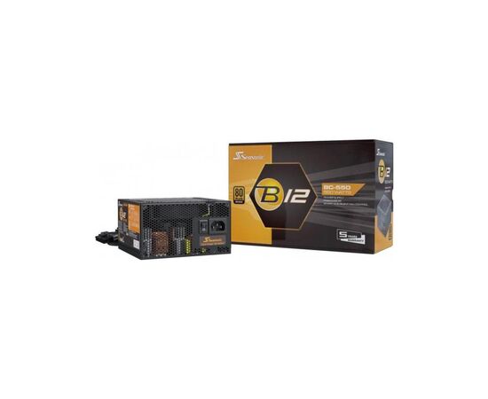 Блок питания Seasonic B12 BC-550 BRONZE (A551BCAFH), изображение 5 Блок питания Seasonic B12 BC-550 BRONZE (A551BCAFH), изображение 5