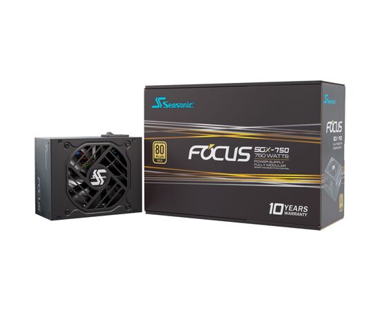 Блок питания Seasonic 750W FOCUS SGX-750 (SFX) (Y7751GXSFS), изображение 7 Блок питания Seasonic 750W FOCUS SGX-750 (SFX) (Y7751GXSFS), изображение 7