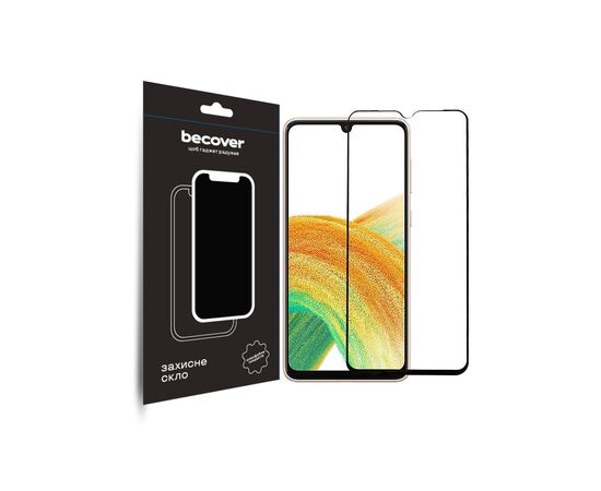 Стекло защитное BeCover Samsung Galaxy A34 5G SM-A346 Black (708840)