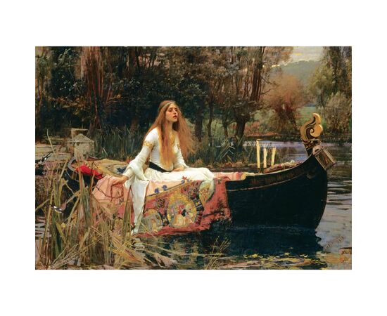 Пазл ART PUZZLE Леди Шалотт 1888 года, Джон Уильям Уотерхаус, 2000 элементов (5478), изображение 2
