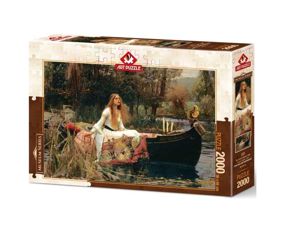 Пазл ART PUZZLE Леді Шалотт 1888, Джон Вільям Уотерхаус, 2000 елементів (5478)