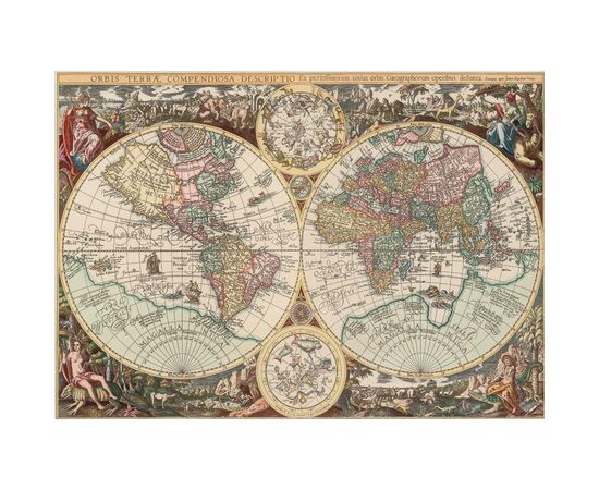 Пазл ART PUZZLE Карта мира, 260 элементов (4276), изображение 2