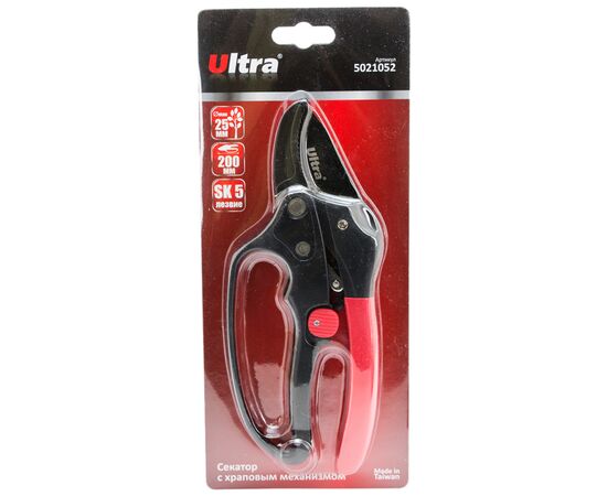 Секатор Ultra з храповим механізмом 200мм SK5 (5021052), зображення 7 Секатор Ultra з храповим механізмом 200мм SK5 (5021052), зображення 7