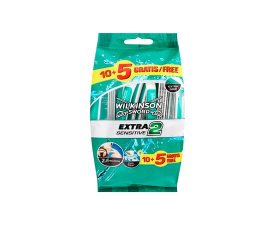 Бритва Wilkinson Sword Extra 2 Sensitive 10+5 шт. (4027800419708)