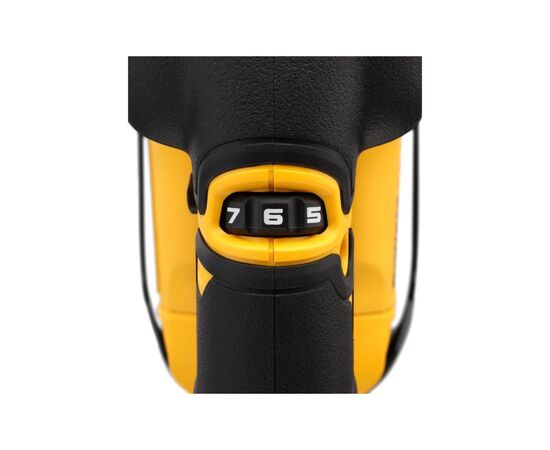 Электролобзик DeWALT 18В XR Li-lon, бесщёточный, 2x5Ah,ЗП, кейс TSTAK (DCS334P2), изображение 6 Электролобзик DeWALT 18В XR Li-lon, бесщёточный, 2x5Ah,ЗП, кейс TSTAK (DCS334P2), изображение 6
