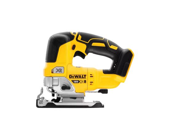 Электролобзик DeWALT 18В XR Li-lon, бесщёточний (без АКБ та ЗП) (DCS334N), изображение 2 Электролобзик DeWALT 18В XR Li-lon, бесщёточний (без АКБ та ЗП) (DCS334N), изображение 2
