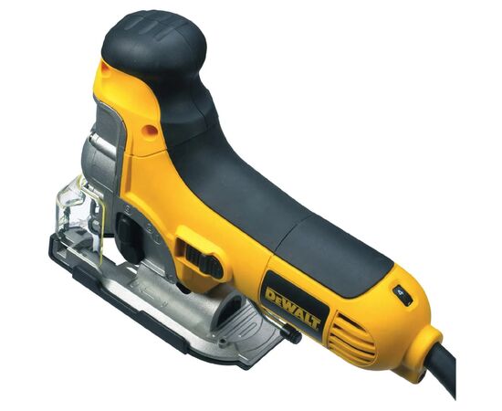 Электролобзик DeWALT 701 Вт, 800 - 3100 ход/мин, 2.6 кг, кейс TSTAK (DW333KT), изображение 3 Электролобзик DeWALT 701 Вт, 800 - 3100 ход/мин, 2.6 кг, кейс TSTAK (DW333KT), изображение 3