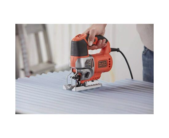 Электролобзик Black&Decker 50 Вт, 1000 - 3100 ход/мин, 2.2 кг, кейс (BES610K), изображение 10 Электролобзик Black&Decker 50 Вт, 1000 - 3100 ход/мин, 2.2 кг, кейс (BES610K), изображение 10