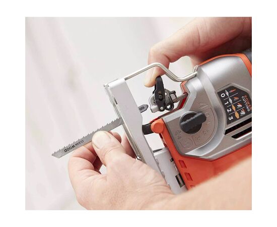 Электролобзик Black&Decker 50 Вт, 1000 - 3100 ход/мин, 2.2 кг, кейс (BES610K), изображение 4 Электролобзик Black&Decker 50 Вт, 1000 - 3100 ход/мин, 2.2 кг, кейс (BES610K), изображение 4