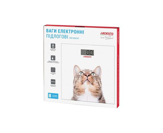 Весы напольные Ardesto SCB-965CAT, изображение 6 Весы напольные Ardesto SCB-965CAT, изображение 6