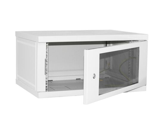 Шкаф настенный Ipcom 6U, 600*600, СН-6U-06-06-ДС-1-7035 (Тцб-0011412), изображение 2 Шкаф настенный Ipcom 6U, 600*600, СН-6U-06-06-ДС-1-7035 (Тцб-0011412), изображение 2