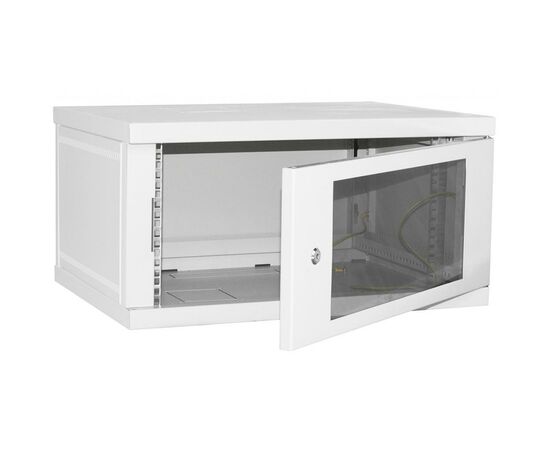 Шкаф настенный Ipcom 6U, 600*450, СН-6U-06-04-ДС-1-7035 (Тцб-0008769), изображение 2 Шкаф настенный Ipcom 6U, 600*450, СН-6U-06-04-ДС-1-7035 (Тцб-0008769), изображение 2