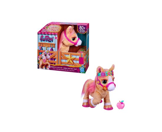 Интерактивная игрушка Hasbro FurReal Friends Пони Синамон серия (F4395), изображение 4 Интерактивная игрушка Hasbro FurReal Friends Пони Синамон серия (F4395), изображение 4