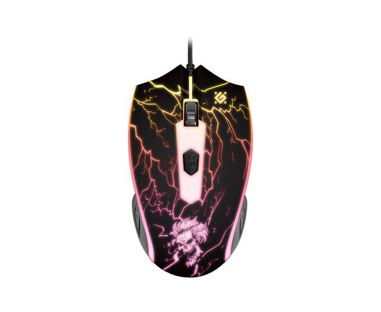 Мышка Defender Thunderbolt GM-925 USB Black (52925), изображение 2 Мышка Defender Thunderbolt GM-925 USB Black (52925), изображение 2
