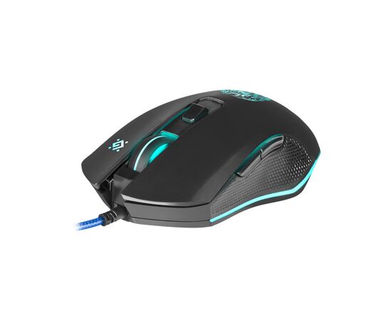 Мишка Defender Sleipnir GM-927 USB Black+ Килимок (52927), зображення 4 Мишка Defender Sleipnir GM-927 USB Black+ Килимок (52927), зображення 4