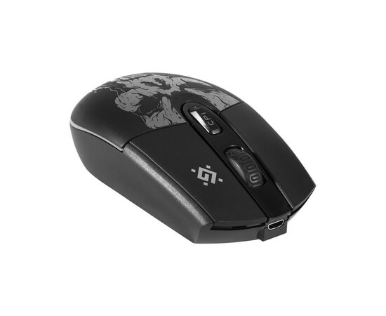 Мишка Defender Beta GM-707L Wireless LED Black (52707), зображення 3 Мишка Defender Beta GM-707L Wireless LED Black (52707), зображення 3
