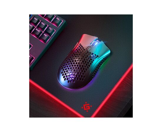 Мишка Defender Warlock GM-709L RGB Wireless Black (52709), зображення 10 Мишка Defender Warlock GM-709L RGB Wireless Black (52709), зображення 10