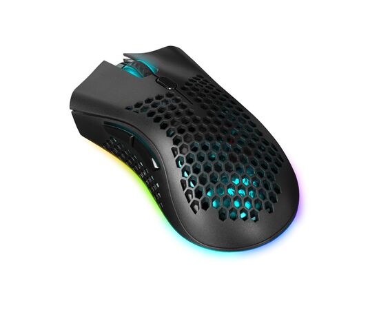 Мишка Defender Warlock GM-709L RGB Wireless Black (52709), зображення 3 Мишка Defender Warlock GM-709L RGB Wireless Black (52709), зображення 3