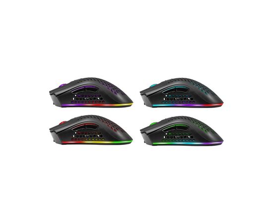 Мишка Defender Warlock GM-709L RGB Wireless Black (52709), зображення 7 Мишка Defender Warlock GM-709L RGB Wireless Black (52709), зображення 7