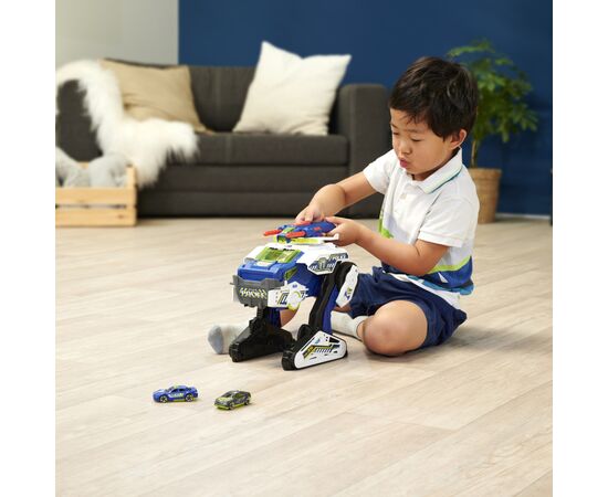 Игровой набор Dickie Toys Гибрид-спаситель Полицейский бот со звуковыми и светловыми эффектами 27 см (3794001), изображение 6 Игровой набор Dickie Toys Гибрид-спаситель Полицейский бот со звуковыми и светловыми эффектами 27 см (3794001), изображение 6