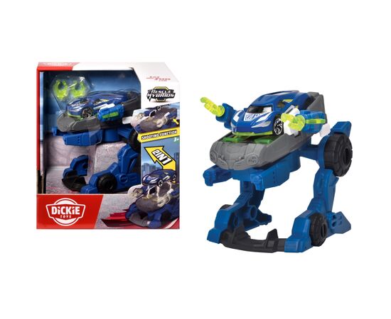 Игровой набор Dickie Toys Гибрид-спаситель Полиция с функцией стрельбы 1 машинка 12 см (3792000)