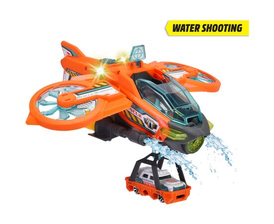 Игровой набор Dickie Toys Гибрид-спасатель Воздушный патруль со звуковыми и световыми эффектами 1 машинка (3794000), изображение 3