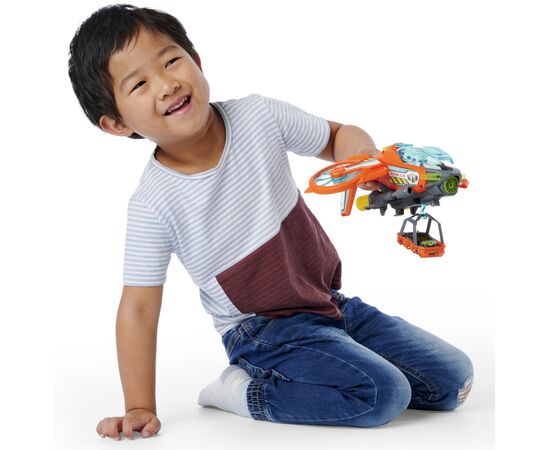 Игровой набор Dickie Toys Гибрид-спасатель Воздушный патруль со звуковыми и световыми эффектами 1 машинка (3794000), изображение 4
