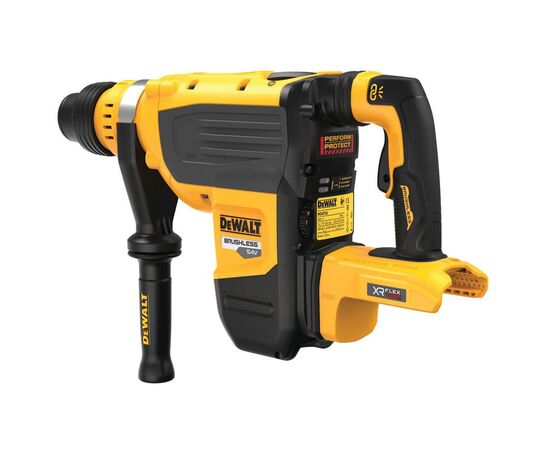 Перфоратор DeWALT бесщёточный, SDS MAX, 54 В, 13.3 Дж, 2 реж. кейс (без АКБ и ЗУ) (DCH735N), изображение 4 Перфоратор DeWALT бесщёточный, SDS MAX, 54 В, 13.3 Дж, 2 реж. кейс (без АКБ и ЗУ) (DCH735N), изображение 4