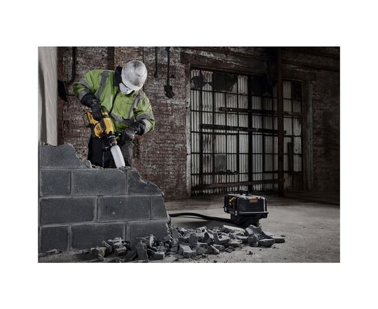 Перфоратор DeWALT бесщёточный, SDS MAX, 54 В, 13.3 Дж, 2 реж. кейс (DCH735X2), изображение 4 Перфоратор DeWALT бесщёточный, SDS MAX, 54 В, 13.3 Дж, 2 реж. кейс (DCH735X2), изображение 4