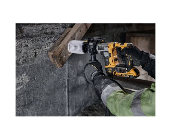 Перфоратор DeWALT бесщёточный, SDS PLUS, 18 В, 1.4 Дж, 2 реж. кейс TSTAK (без АКБ и ЗУ) (DCH172NT), изображение 6 Перфоратор DeWALT бесщёточный, SDS PLUS, 18 В, 1.4 Дж, 2 реж. кейс TSTAK (без АКБ и ЗУ) (DCH172NT), изображение 6
