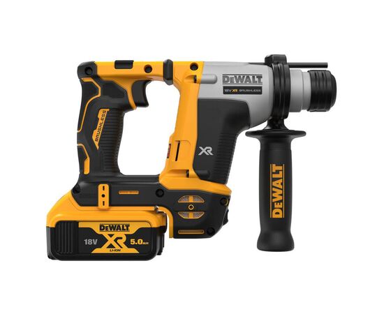 Перфоратор DeWALT бесщёточный, SDS PLUS, 18 В, 1.4 Дж, 2 реж. кейс (DCH172P2), изображение 4 Перфоратор DeWALT бесщёточный, SDS PLUS, 18 В, 1.4 Дж, 2 реж. кейс (DCH172P2), изображение 4