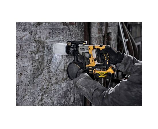 Перфоратор DeWALT бесщёточный, SDS PLUS, 18 В, 1.4 Дж, 2 реж. кейс (DCH172P2), изображение 8 Перфоратор DeWALT бесщёточный, SDS PLUS, 18 В, 1.4 Дж, 2 реж. кейс (DCH172P2), изображение 8