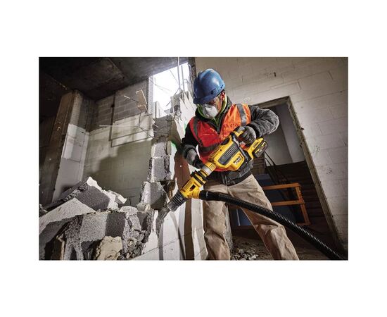 Перфоратор DeWALT бесщёточный, SDS-MAX, 54 В, 10.5 Дж, 2 реж. (без АКБ и ЗУ) (DCH614N), изображение 6 Перфоратор DeWALT бесщёточный, SDS-MAX, 54 В, 10.5 Дж, 2 реж. (без АКБ и ЗУ) (DCH614N), изображение 6