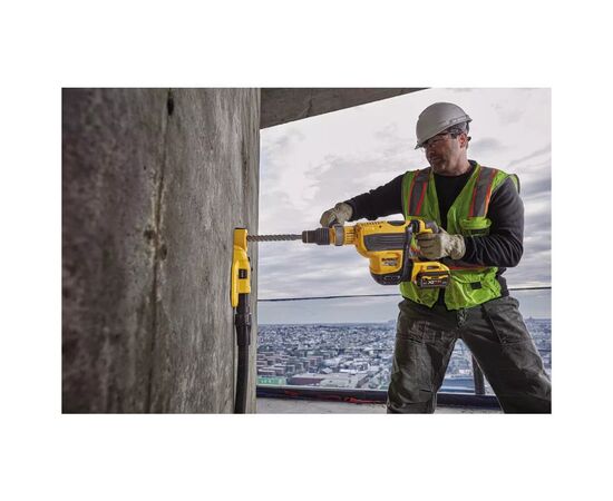 Перфоратор DeWALT бесщёточный, SDS-MAX, 54 В, 10.5 Дж, 2 реж. (без АКБ и ЗУ) (DCH614N), изображение 8 Перфоратор DeWALT бесщёточный, SDS-MAX, 54 В, 10.5 Дж, 2 реж. (без АКБ и ЗУ) (DCH614N), изображение 8