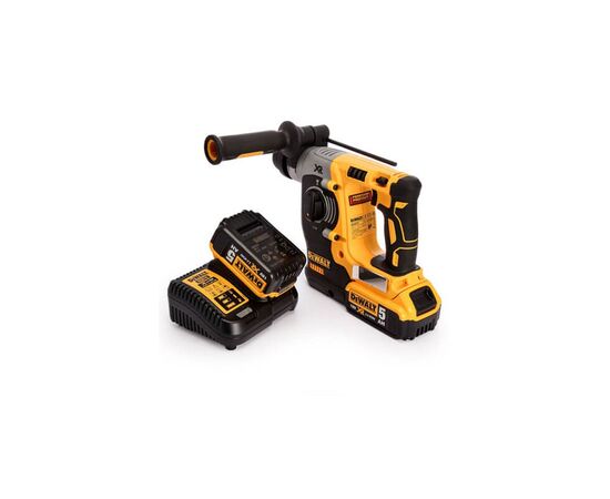 Перфоратор DeWALT бесщёточный, SDS-Plus, 18 В, 2.1 Дж, 3 реж. кейс (DCH273P2), изображение 5 Перфоратор DeWALT бесщёточный, SDS-Plus, 18 В, 2.1 Дж, 3 реж. кейс (DCH273P2), изображение 5