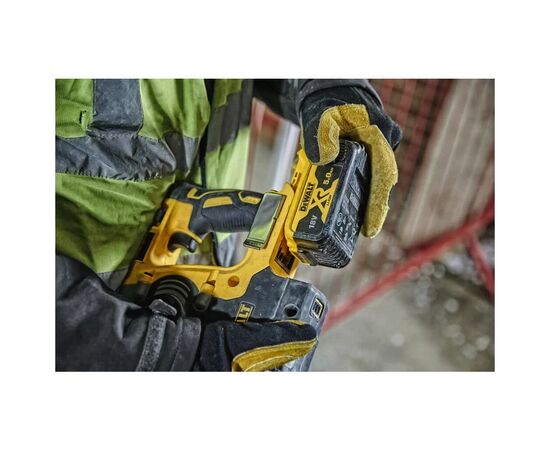 Перфоратор DeWALT бесщёточный, SDS-Plus, 18 В, 2.1 Дж, 3 реж. кейс (DCH274P2), изображение 3 Перфоратор DeWALT бесщёточный, SDS-Plus, 18 В, 2.1 Дж, 3 реж. кейс (DCH274P2), изображение 3