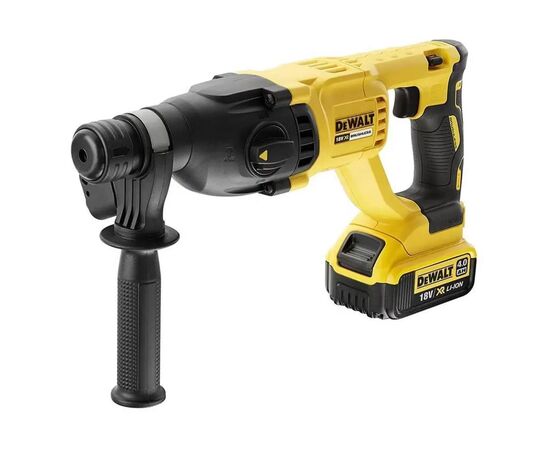 Перфоратор DeWALT бесщёточный, SDS-Plus, 18 В, 2.6 Дж, 3 реж. кейс (DCH133M1), изображение 2 Перфоратор DeWALT бесщёточный, SDS-Plus, 18 В, 2.6 Дж, 3 реж. кейс (DCH133M1), изображение 2