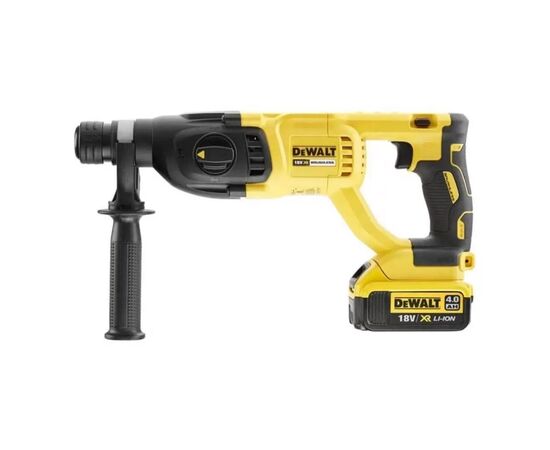 Перфоратор DeWALT бесщёточный, SDS-Plus, 18 В, 2.6 Дж, 3 реж. кейс (DCH133M1), изображение 3 Перфоратор DeWALT бесщёточный, SDS-Plus, 18 В, 2.6 Дж, 3 реж. кейс (DCH133M1), изображение 3