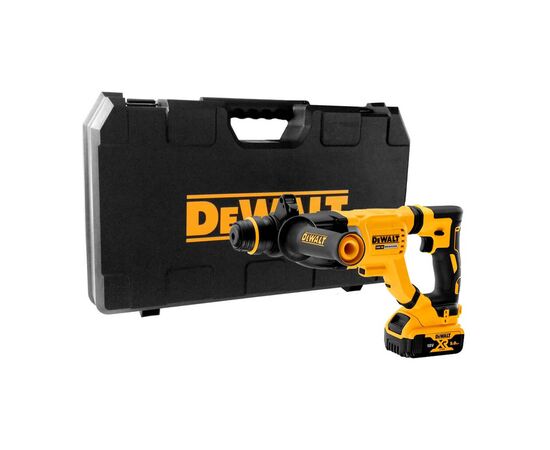 Перфоратор DeWALT бесщёточный, SDS-Plus, 18 В, 3 Дж, 3 реж. кейс (DCH263P1), изображение 5 Перфоратор DeWALT бесщёточный, SDS-Plus, 18 В, 3 Дж, 3 реж. кейс (DCH263P1), изображение 5
