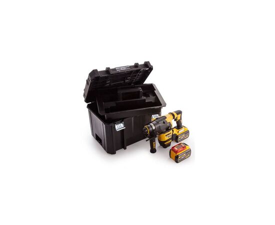 Перфоратор DeWALT бесщёточный, SDS-Plus, 54 В, 3.5 Дж, 3 реж. кейс (DCH333X2), изображение 4 Перфоратор DeWALT бесщёточный, SDS-Plus, 54 В, 3.5 Дж, 3 реж. кейс (DCH333X2), изображение 4