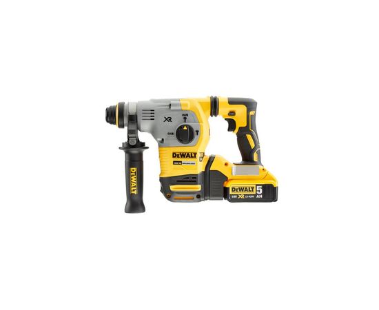 Перфоратор DeWALT бесщёточный, SDS-Plus,18 В, 2.8 Дж, 3 реж. кейс (DCH283P2), изображение 3 Перфоратор DeWALT бесщёточный, SDS-Plus,18 В, 2.8 Дж, 3 реж. кейс (DCH283P2), изображение 3