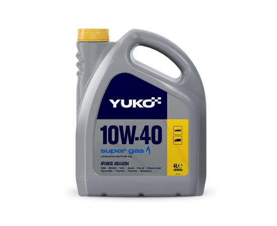 Моторное масло Yuko SUPER GAS 10W-40 4л (4820070245332)